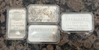 4 - Vintage Engelhard 1 Oz .999 Fine Silver Bar