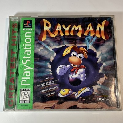 Rayman (Sony PlayStation 1 PS1, 1995) Greatest Hits CIB Complete & Tested Works!