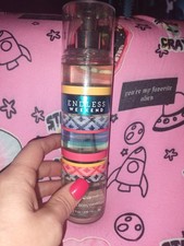 Bath  Body Works ENDLESS WEEKEND Fine Fragrance Mist 8oz Spray NEW Super Rare