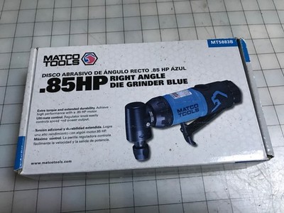 Matco Tools .85 HP Right ANGLE DIE GRINDER Blue New