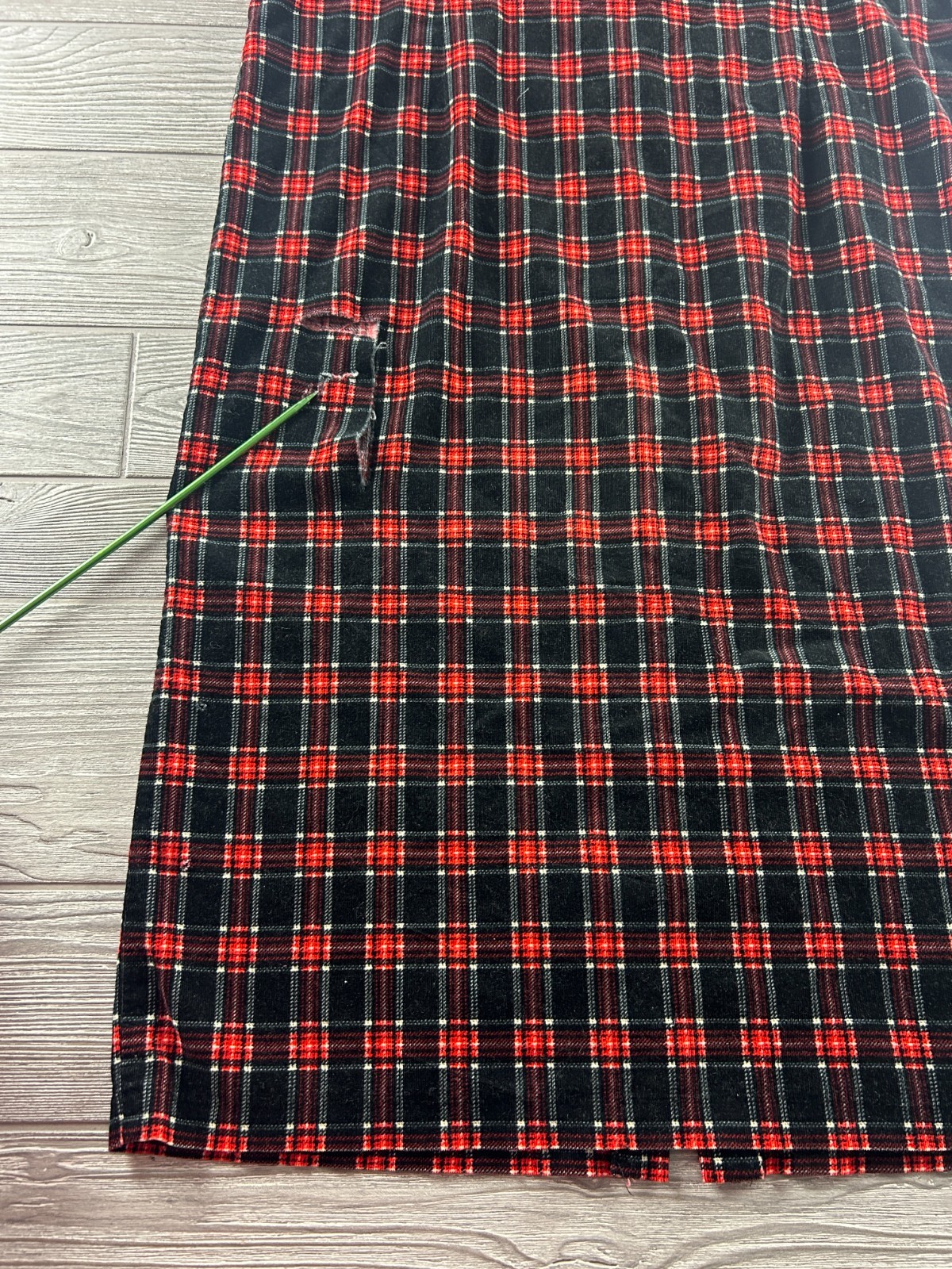 Pendleton Plaid Button Front Sleeveless Dress Wom… - image 11