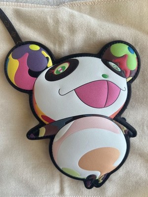 LOUIS VUITTON x MURAKAMI multi leather 2025 SUPERFLAT PANDA Bag Charm