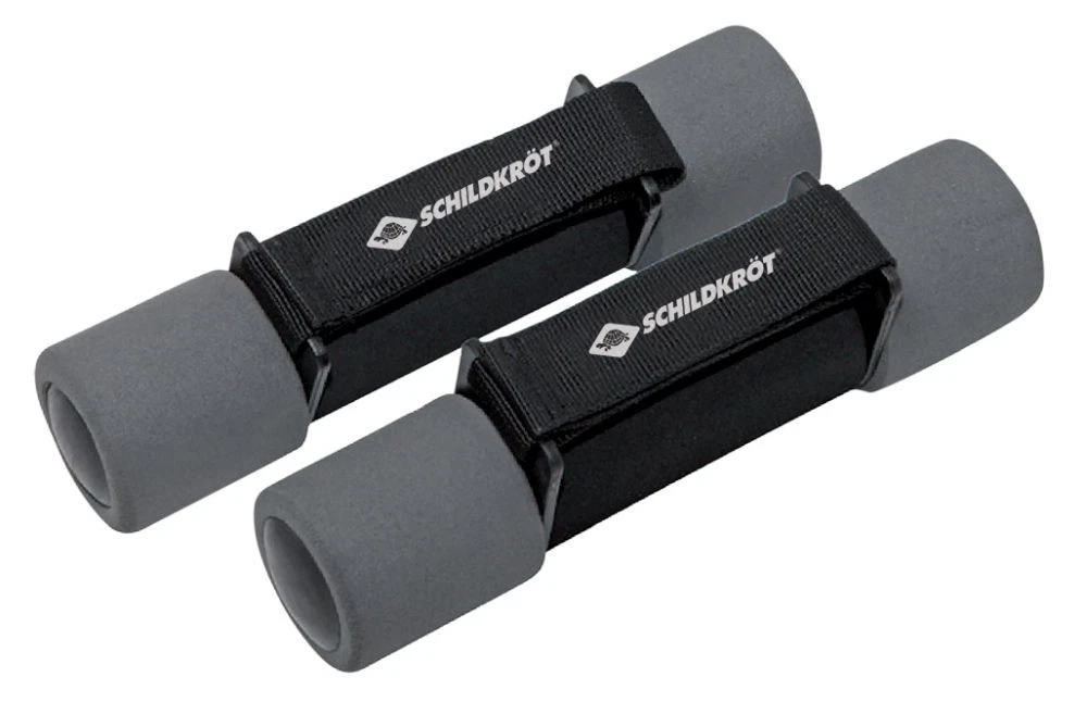 Schildkröt Soft Dumbbell 1.0 kg Set Black Grey
