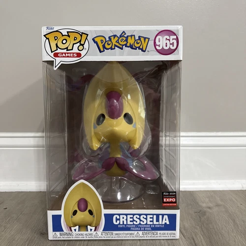 NEW Funko Pop! Jumbo 10 in: Pokémon - Cresselia #965 Exclusive Limited Edition