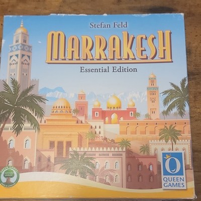Queen Games Marrakesh Essential Edition Board Game Strategy 2-4 Players 2023