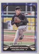 2019 Blowout Cards Test Issue Blue Spencer Howard #3 1d3