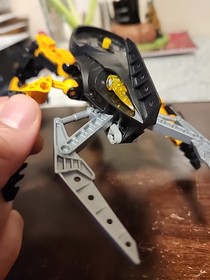 Lego Bionicle OOHNORAK 8744 Visorak Metru Nui ONLY *NO Spinner Or Cord Incomplet