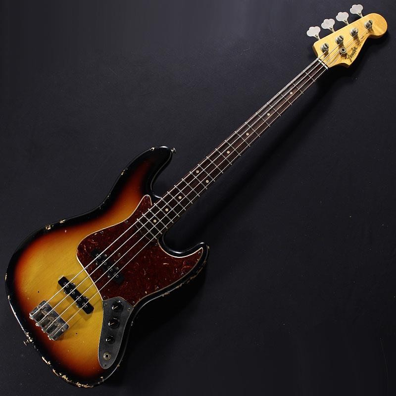 Fender Custom Shop 1964 Jazz Bass Relic 3CS Rosewood Fingerboard 2008 E-guitar