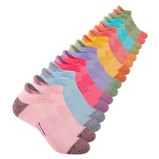 Girls Socks Ankle Athletic Socks For Kids 4-6 6-8 4-7 Years Multicolor 8 Pairs