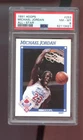 1991-92 Hoops #253 Michael Jordan All-Star PSA 8 Graded Basketball Card NBA AS