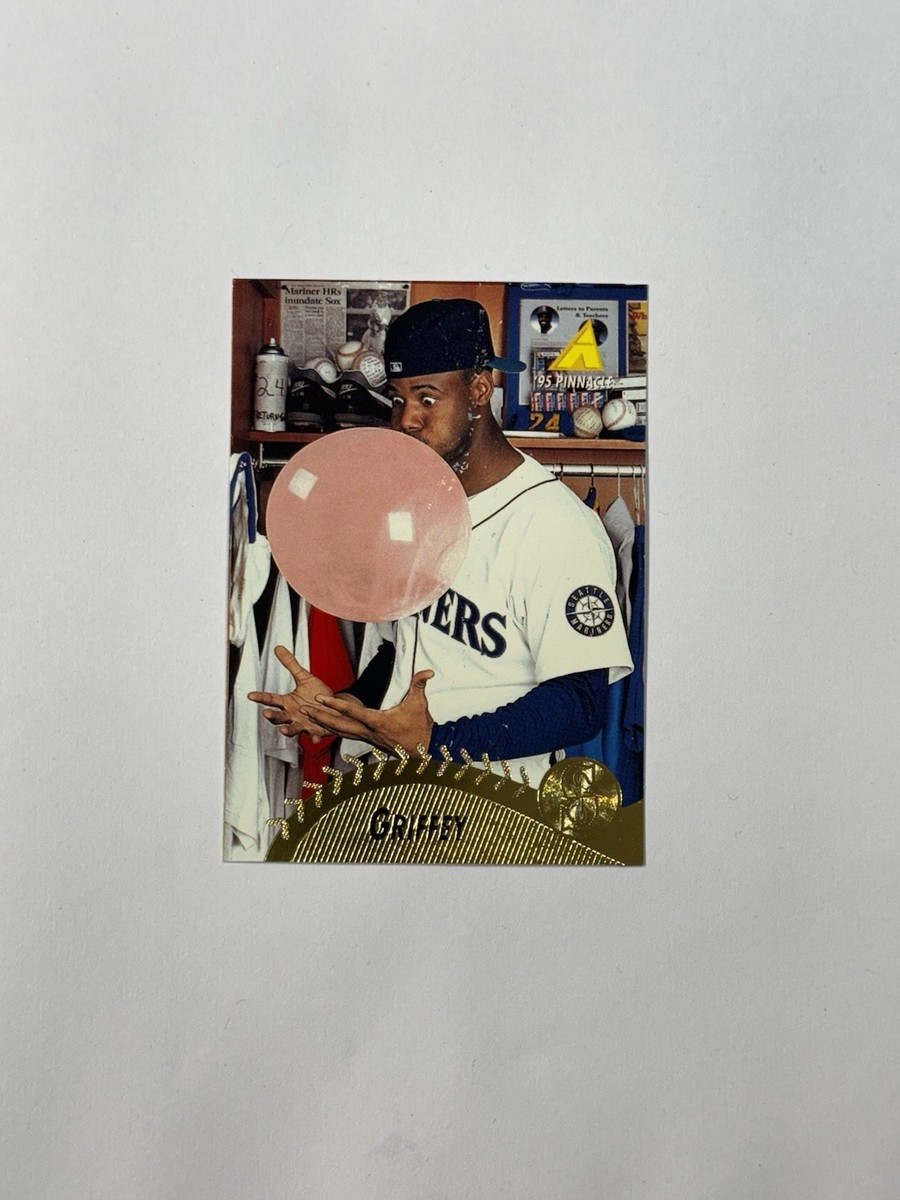 1995 Pinnacle Ken Griffey Jr #128 Iconic Card Giant Bubble Gum 