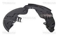 Triscan 8125 16112 Spritzblech, Bremsscheibe FüR Ford