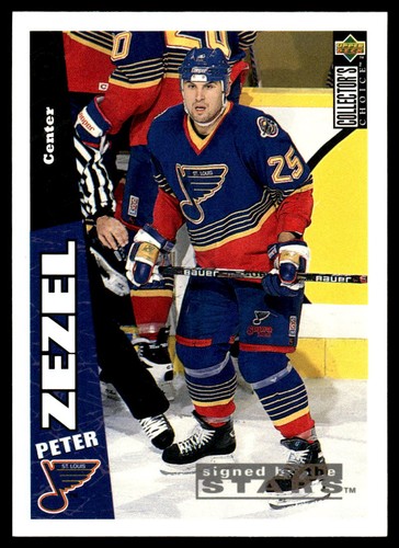 1996 Collector's Choice Peter Zezel #222 card