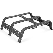 Overland Truck Bed Rack For Silveradogladiatorcanyontacomatundra Led 16-19in