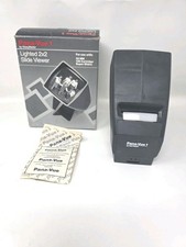 Vintage Pana-Vue 1 Lighted 2x2 Slide Viewer by Sawyer  s   With Original Box