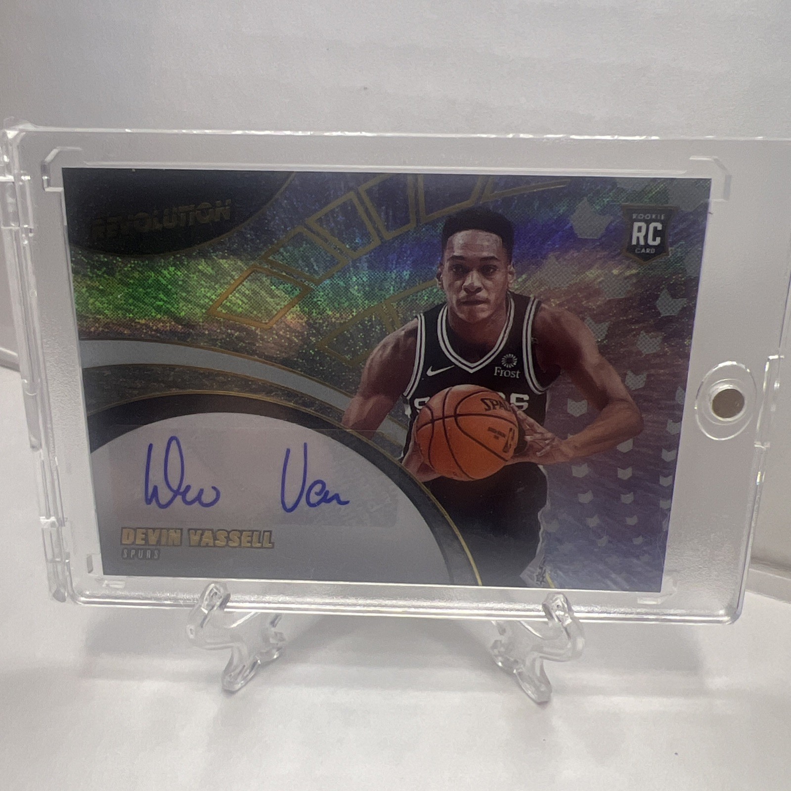 2020-21 Panini Revolution Rookie Auto Devin Vassell #RA-DV Auto 9hx