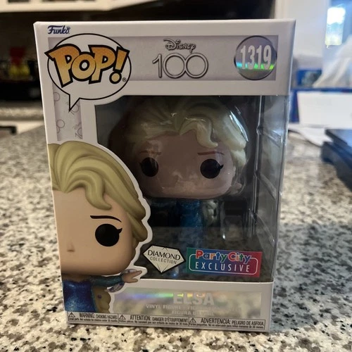 Funko Pop! Vinyl: Disney - Elsa (Diamond Collection) - Party City (Exclusive)...