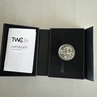 2025 Pirate Ghana 1 Oz Silver Antique Finish Memento Mori Computer Box COA
