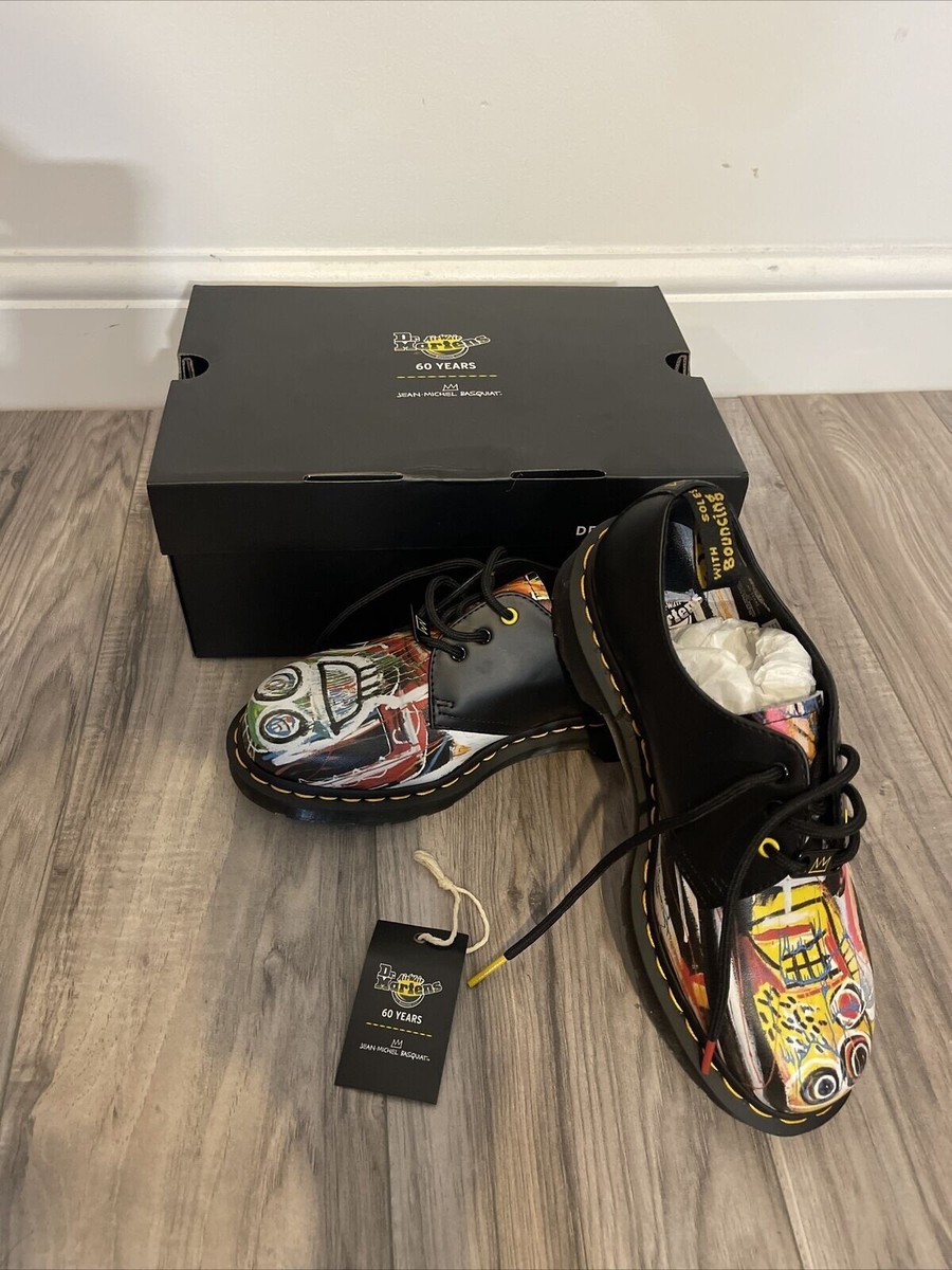 Dr Martens Basquiat 1461 leather shoes 60 Years Limited UK New Boxed Very  Nice