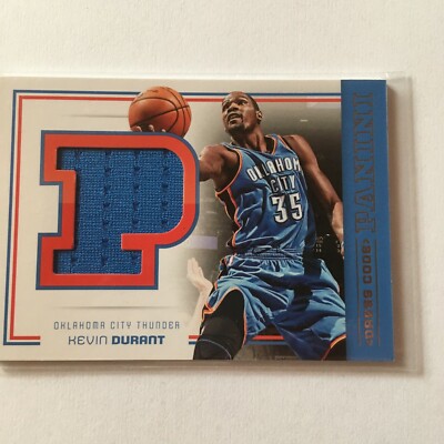 Kevin Durant 2012-13 Panini Dress Code Jersey | eBay