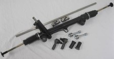 Mustang Ii 2 Power Rack Pinion Steering W Tie Rod End Bushings Bolts Shaft Kit