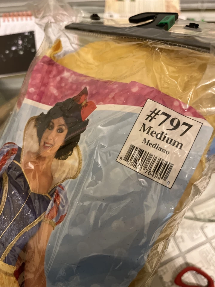 Disney принцесса Белоснежка Couture платье (только) костюм для Хэллоуина - средний 6-8 - Изображение 2 из 4