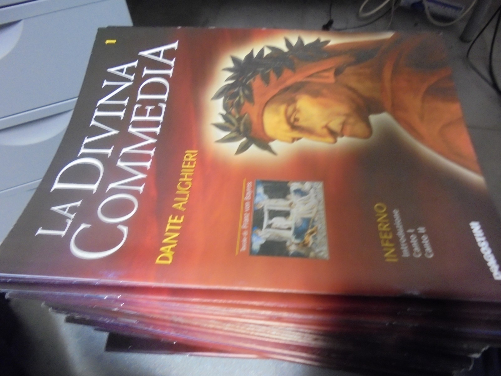 FASCICOLO A SCELTA LA DIVINA COMMEDIA DE AGOSTINI DANTE ALIGHIERI DE AGOSTINI