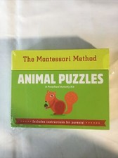 The Montessori Method Animal Puzzles A Preschool Activity Kit 104A