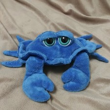 Vtge.Petting Zoo Blue Crab Plush 7" RARE Blue Big Eyes 1994