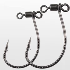 40 Pcs Enhanced 8003 Hook Fast Luya Hook Mandarin Fish Perch Soft Worm Hooks