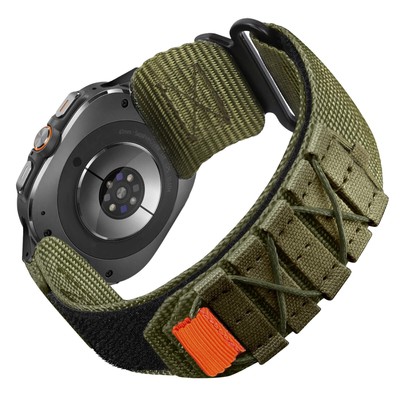 Nylon Loop Band Sport Strap For Galaxy Watch Ultra 47mm Replacement Wristband