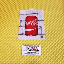 DIXIE NARCO 501E & 276E HVV SODA VENDING MACHINE "COKE" 12oz CAN VEND LABEL