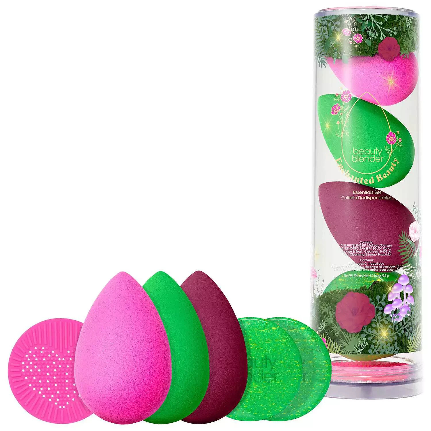 Beauty Blender Enchanted Beauty Essentials Set 6 Piece NIB $78 Retail Value
