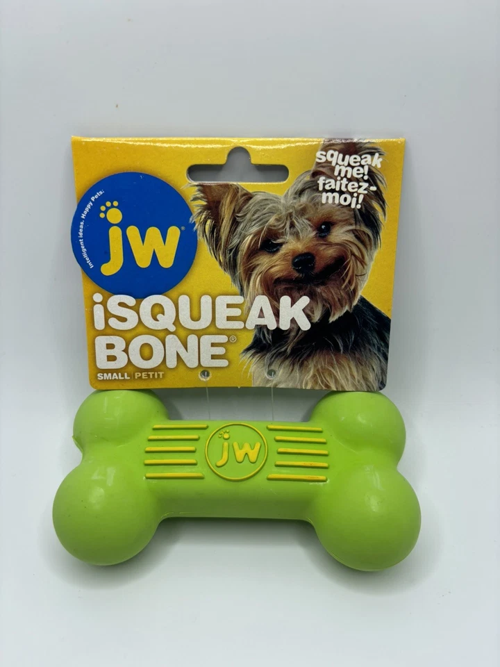 Игрушка для собак JW Pet iSqueak Bone разных цветов - 1 товар /маленькая - Изображение 2 из 3