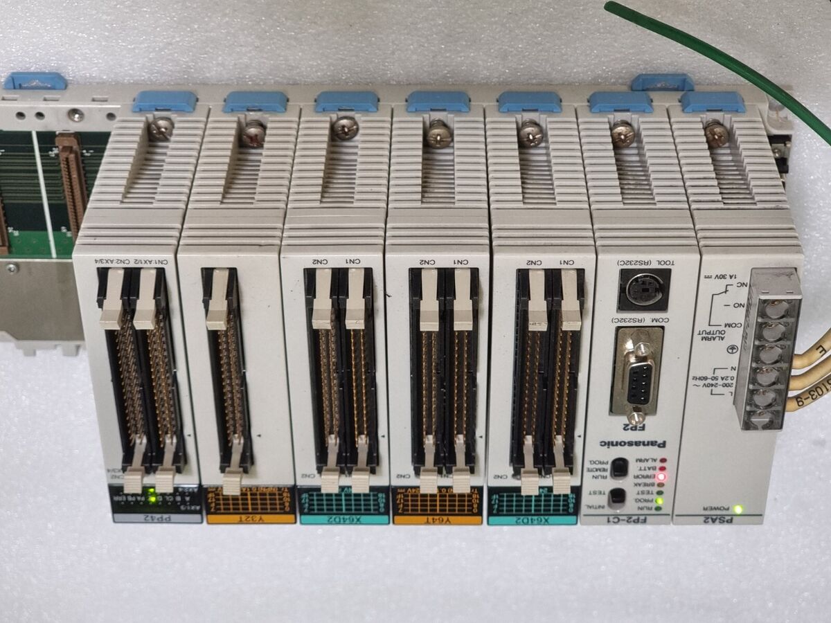 Used Panasonic PLC PSA2,FP2-C1, X64D2, Y64T, Y32T, PP42 | eBay Used Panasonic PLC PSA2,FP2-C1, X64D2, Y64T, Y32T, PP42 | eBay