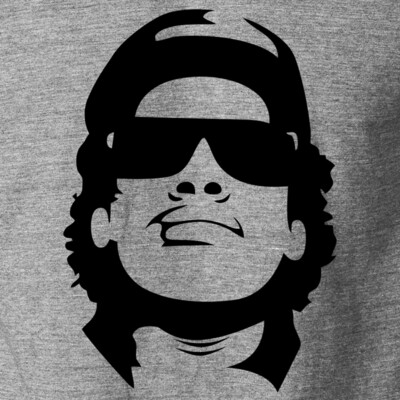 EAZY E HEAD T-Shirt Old School Hip Hop Retro Rapper Tee