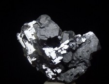 GALENA interesting skeletal crystals !!! - BULGARIA Madan /pj261