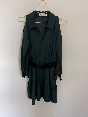 eliza j green dress 3 Dresses to Wear Now + Later from the NSale Gowns Crisp pleats enhance the figure Shop Green Eliza J Online