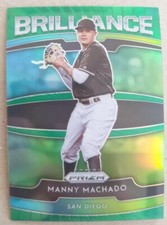 Manny Machado 2020 Panini Prizm Brilliance Green Prizm  #B-9