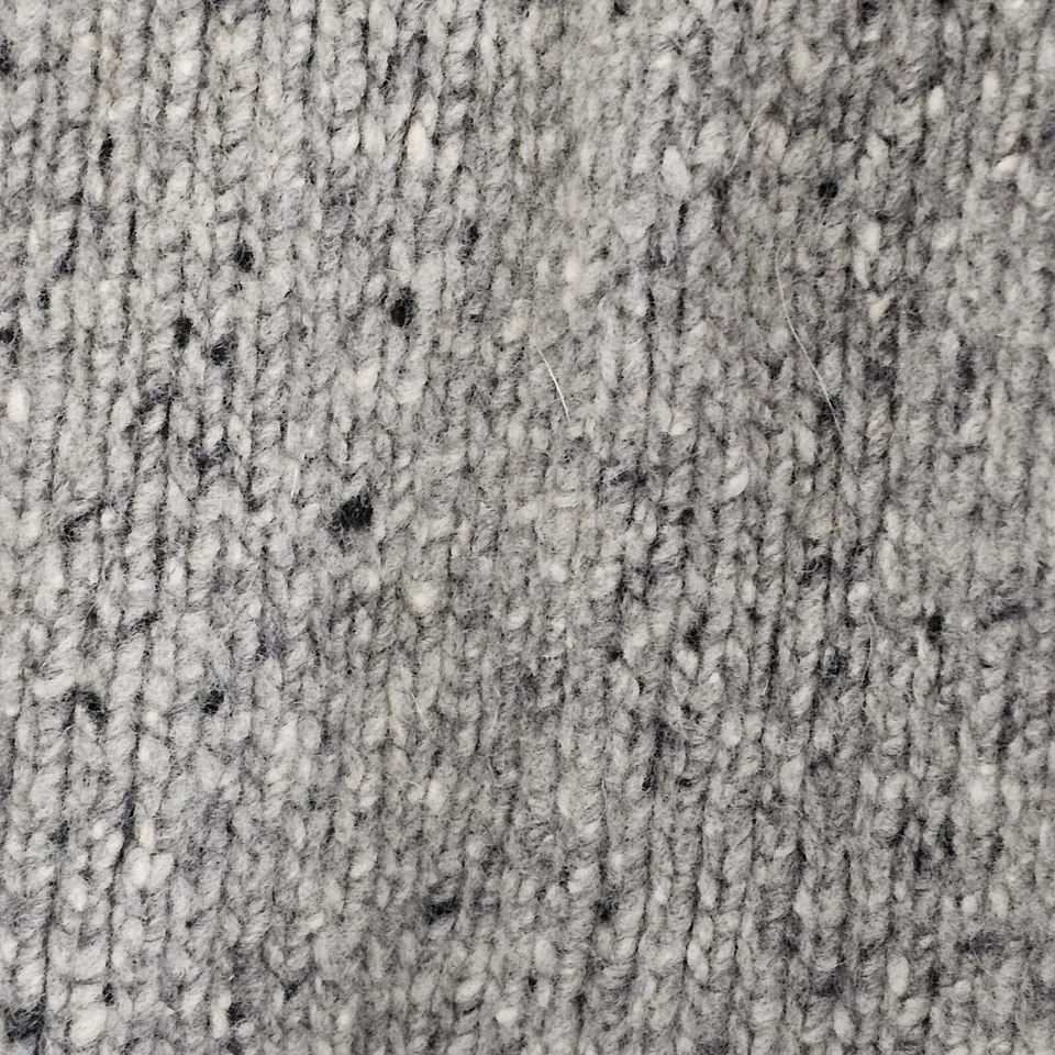 Suéter Carraig Donn 100% Lana Gris Irlanda Notre Dame Talla XL 1/4 Cremallera Foto 3 de 4