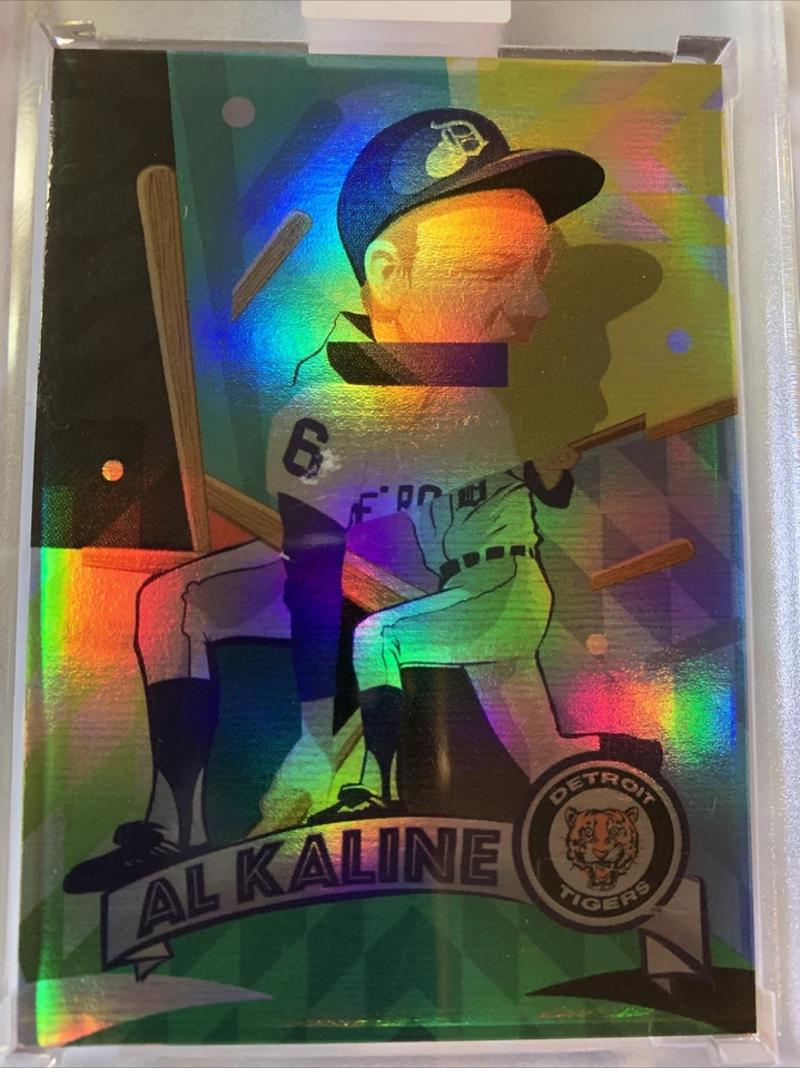 Topps Project 70 Card 68 - 2001 Al Kaline by Pose FOIL 65/70 - Image 4 of 4