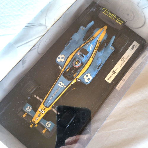 Hot Wheels 1/18 2004 Fernando Alonso Renault F1 R24 "Mild Seven" Diecast, Sealed - Picture 9 of 15