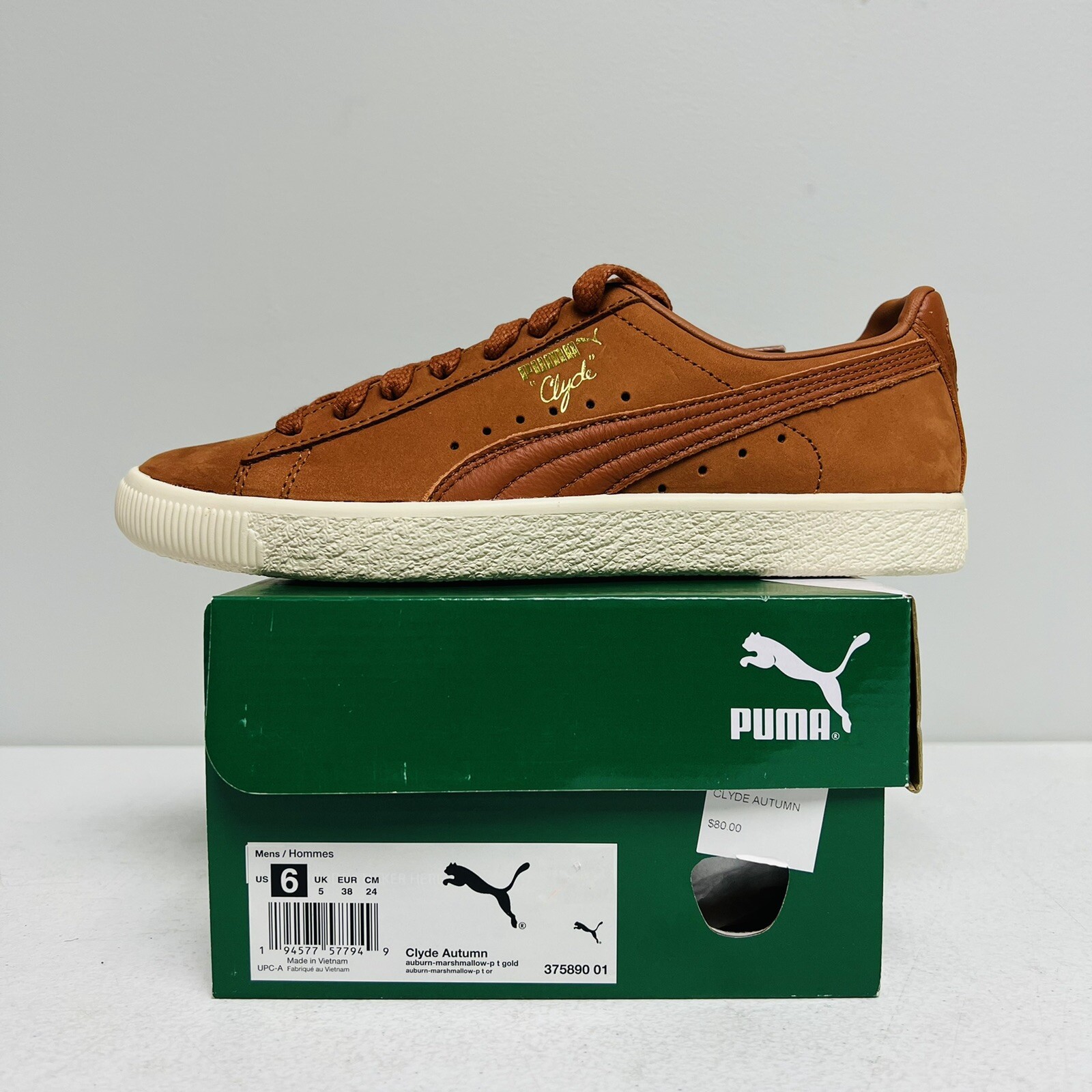 Puma Clyde Autumn Low (Men Size 6 