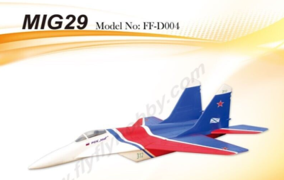 MIG 29 EDF RC JET ARF AIRPLANE FOR TWIN 70mm to twin 92mm EDF FLY