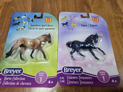 Breyer Horse Collection Lot Of 2 Unicorn Topaz Appaloosa Sport Horse New