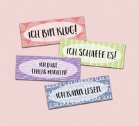 Lesezeichen GlaubenssäTze FüR Kinder 4Er Set, Wende-Lesezeichen Affirmationen