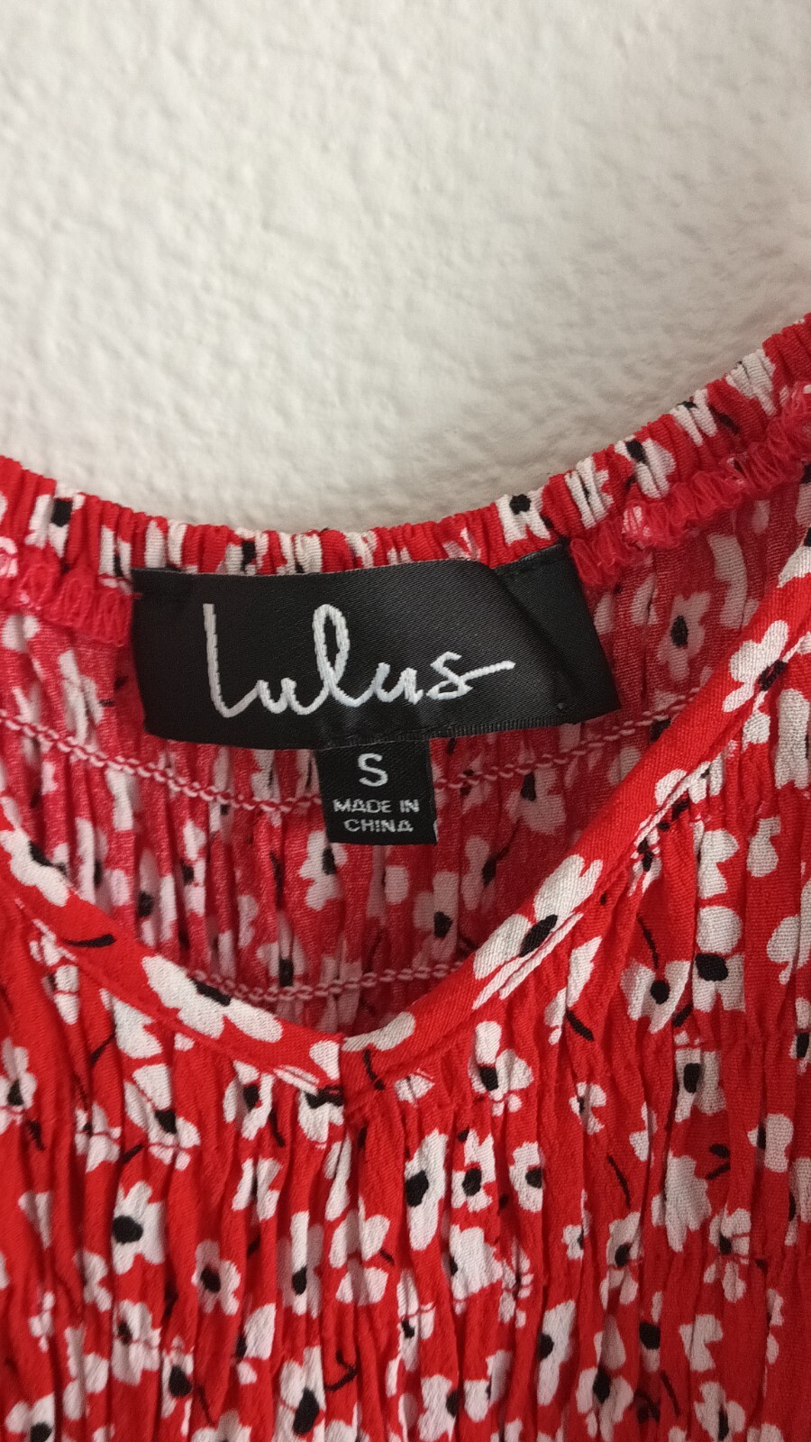 lulus Spaghetti Straps adjustable V Neck Floral M… - image 3
