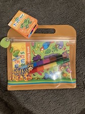 Ooly Mini Traveler Coloring  Activity Kit - Jungle Friends - NEW 