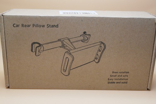 Appuie-tête d'oreiller arrière de voiture téléphone portable, support de montage de tablette rotatif - Photo 5 sur 7
