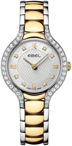 Ebel Women\'s Watch Swiss Quartz Diamond Mother of Pearl Dial Two Tone 18k Steel EBEL | Women main image 3
